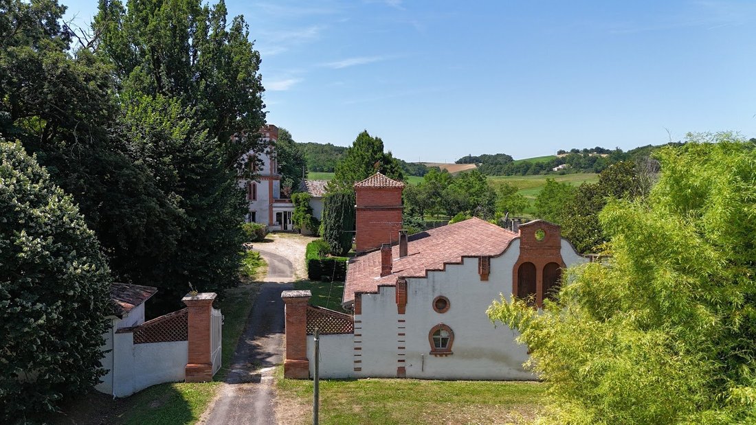 Whispers of Elegance: A Château’s Timeless Embrace in Occitanie’s Golden Light