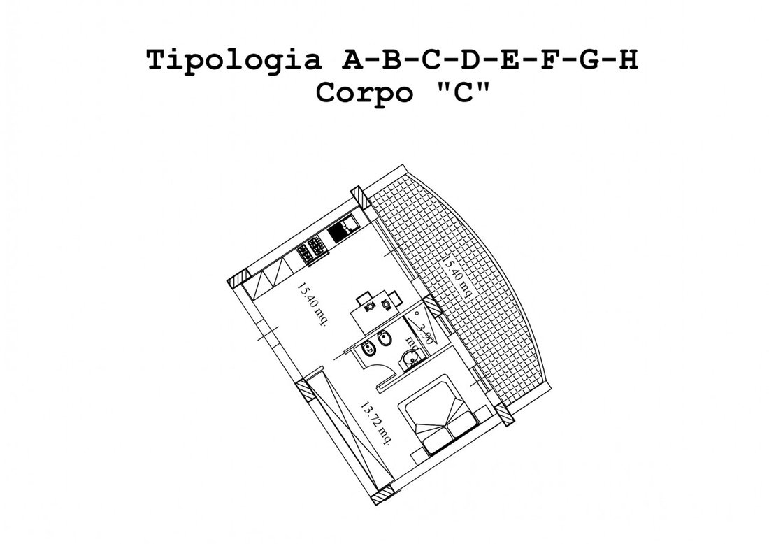 Apartment in Reggio Sud, Reggio Calabria, Calabria 5 - 12311358