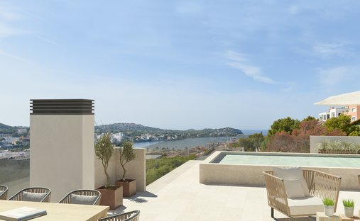 Penthouse in Rotes Velles, Calvia, Balearic Islands 1