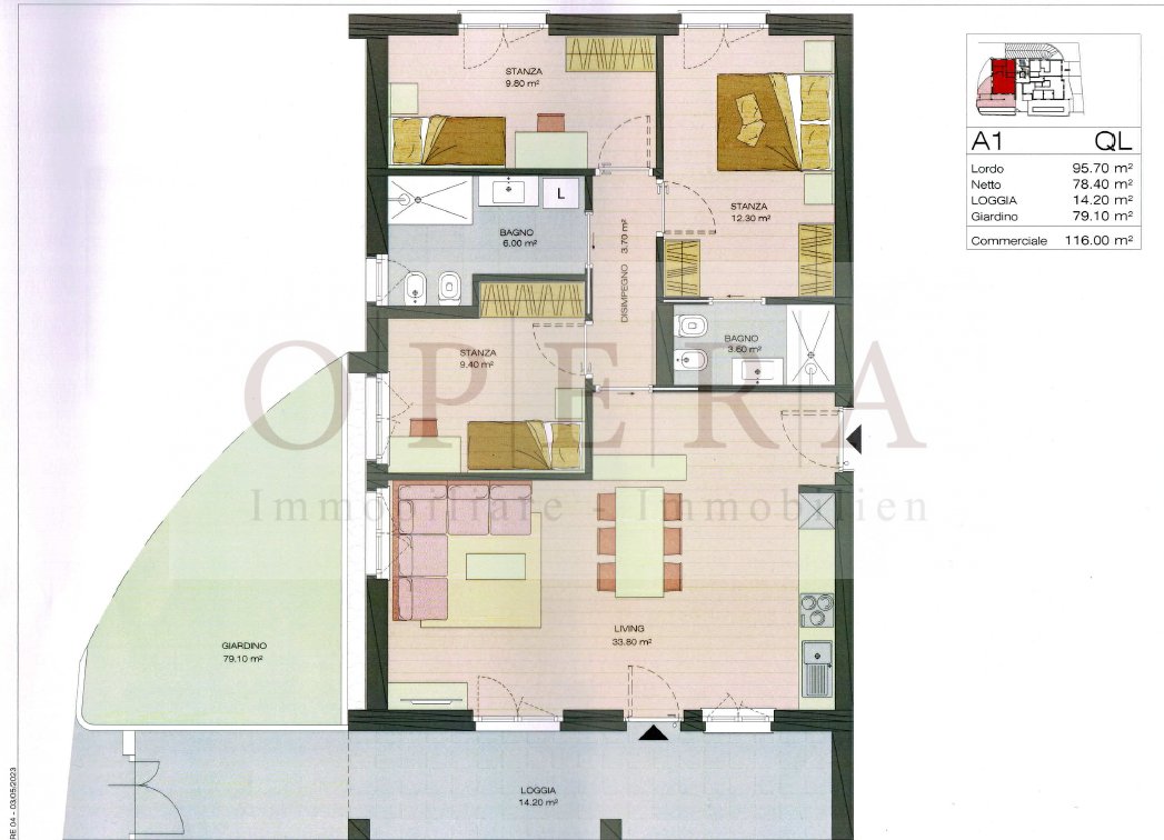 Apartment in Gries - San Quirino, Bolzano / Bozen, Trentino – Alto Adige/Südtirol 2 - 13424351