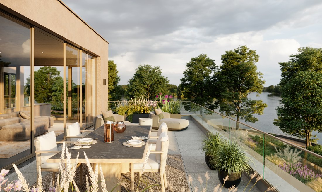 Image showcasing Iconic Penthouse With Panoramic Lake Views – First In Berlin, Berlin ...