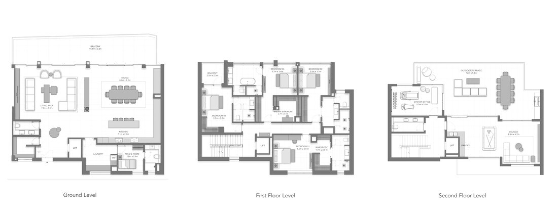 Villa in Dubai Marina / Marsa Dubai, Dubai, United Arab Emirates 4 - 16036142