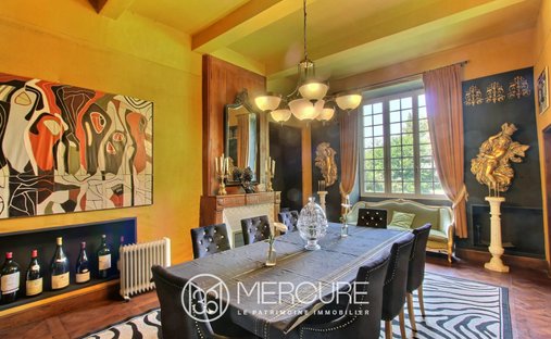 For Sale Near Marciac (32) 32 Room Castle 1540 M2 Of Living Space 5.8 Hectare Estate