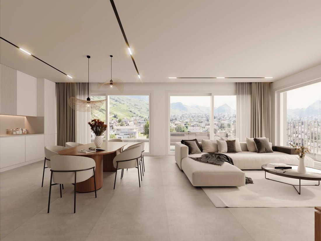 4.5 Room Penthouse With Generous Volumes