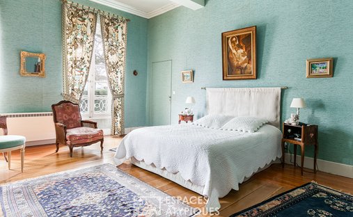 Elegant XI Xth Century Castle Beautiful Park Pool