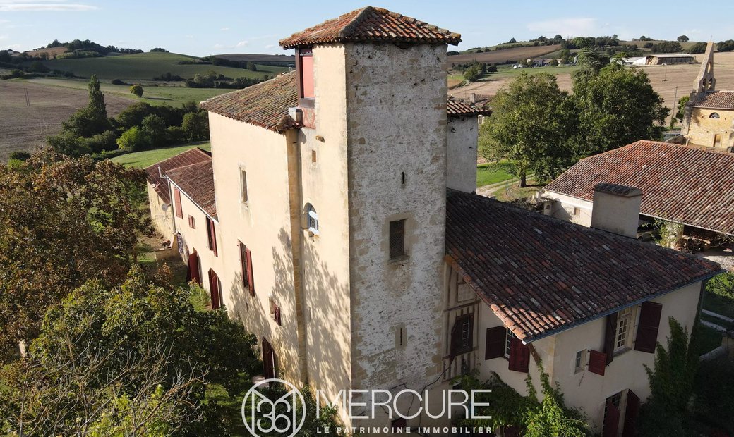 Beautiful Chateau With Outbuildings