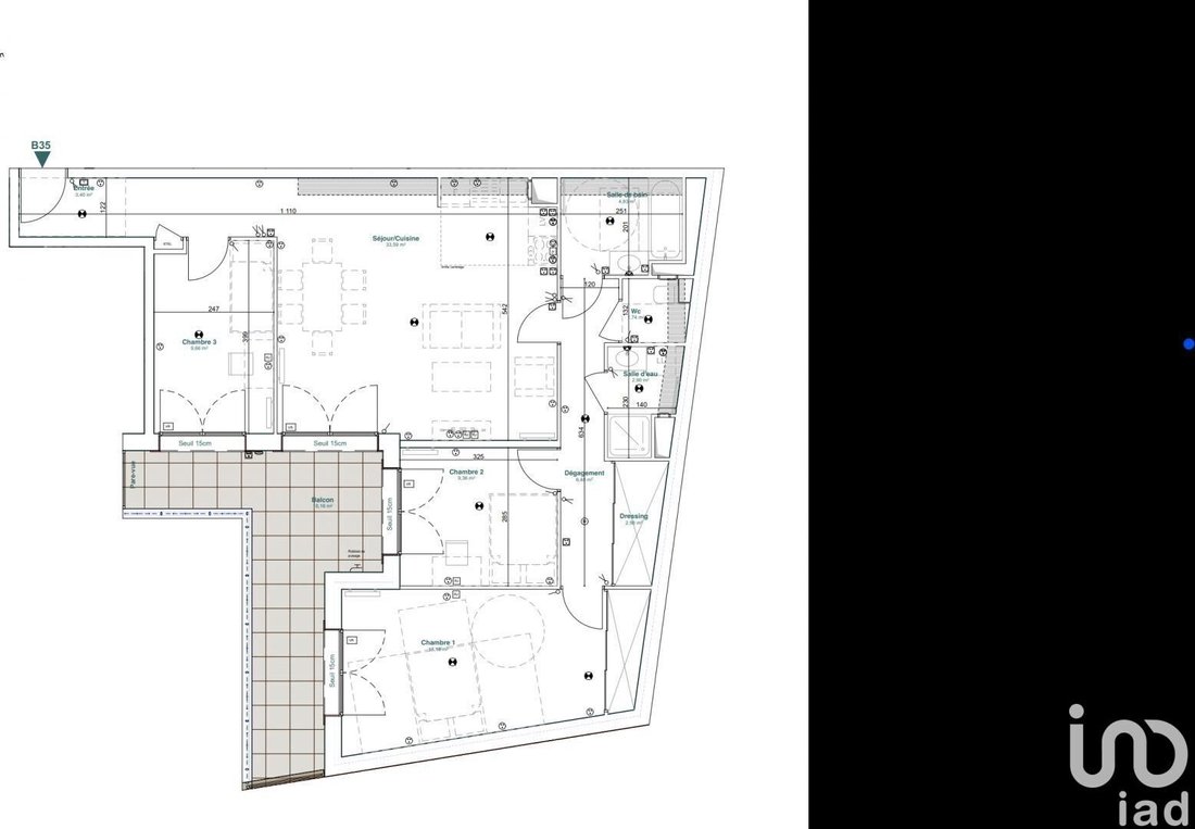 Apartment in Villiers-sur-Marne, Ile-de-France, France 2 - 16032361