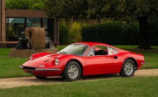 1970 Ferrari 246  in Shinjuku city, Japan 1