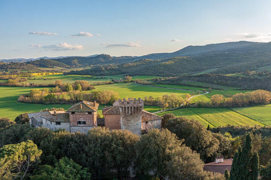 A 10th-Century Umbrian Castle: Where Nobility and Nature Embrace