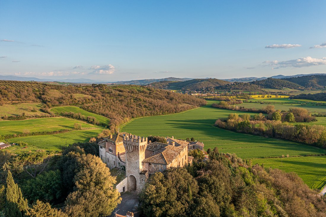 A 10th-Century Umbrian Castle: Where Nobility and Nature Embrace