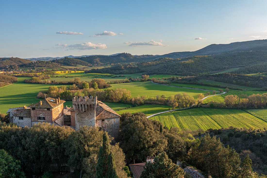 A 10th-Century Umbrian Castle: Where Nobility and Nature Embrace