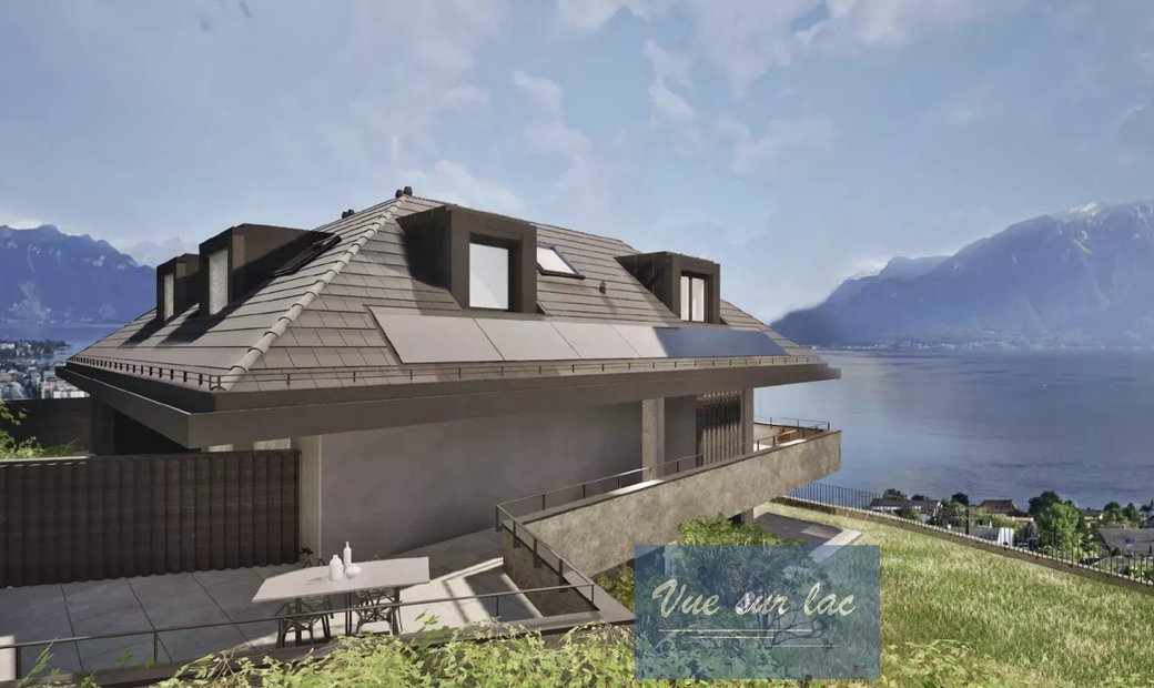 Illustration of Breathtaking Lake View Apartments