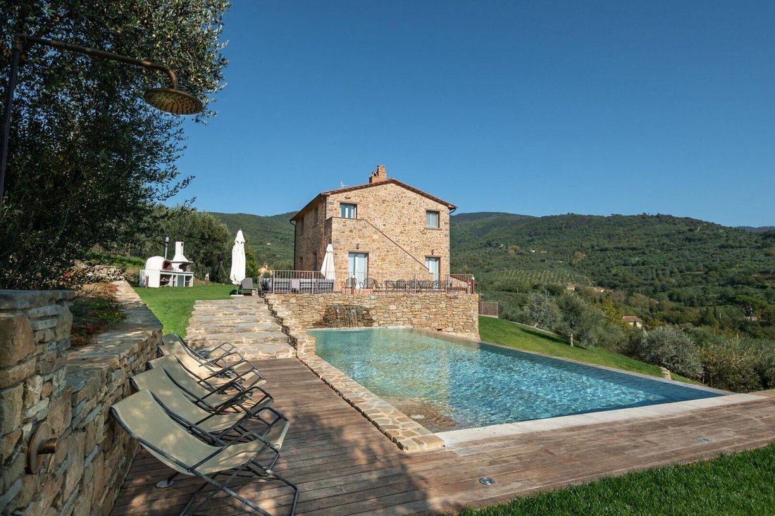 Maison De Maître à Vendre à Cortona Dans Toscane, Italie à Vendre — free download