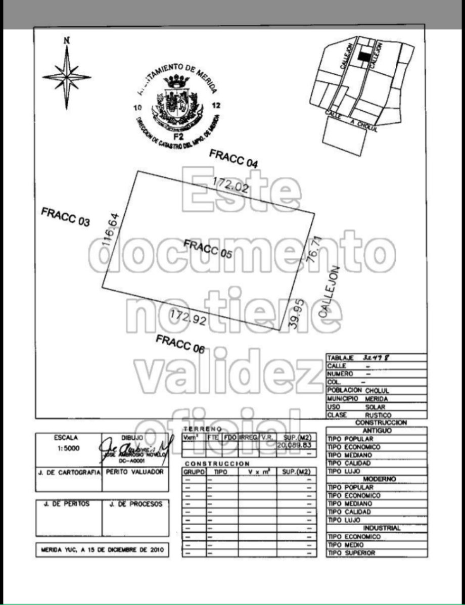 Land in Chablekal, Yucatan, Mexico 2 - 16048549