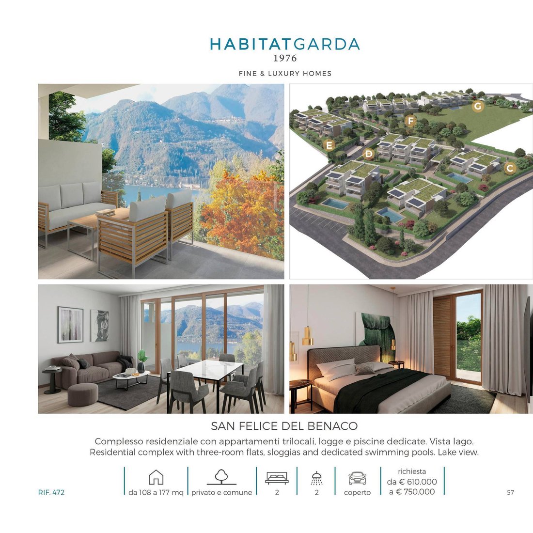 Apartment in San Felice del Benaco, Lombardy, Italy 1 - 16054650