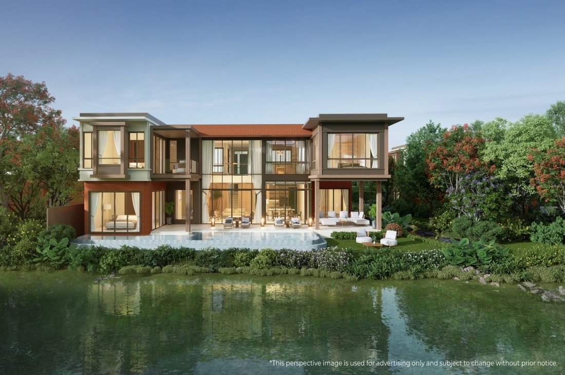 Luxury branded lagoon-side residences with 3-6 bedrooms for sale in Bang Tao