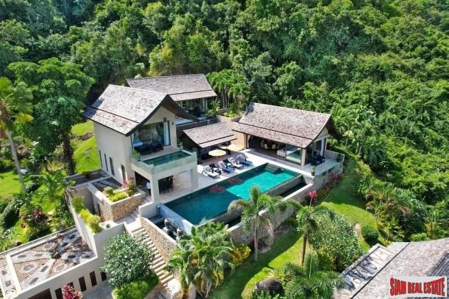 Villa Tiga - 4 Bed Sea View Hillside Villa at Chaweng, North East, Koh Samui