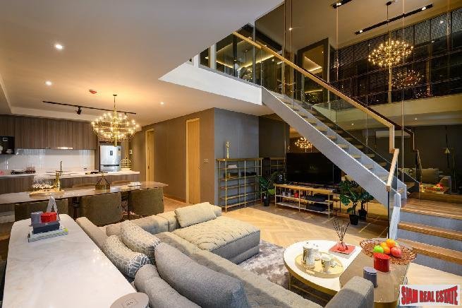 Newly Completed Low Density Luxury Low-Rise Condo between Phrom Phong and Thong Lor - 2 Bed Duplex U