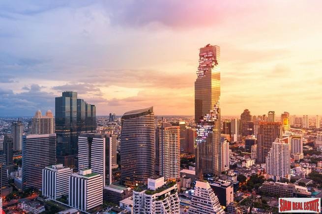 The Ritz Carlton Residences at MahaNakhon - 2 Bed Unit on the 35th Floor - Special Price and Free Fu