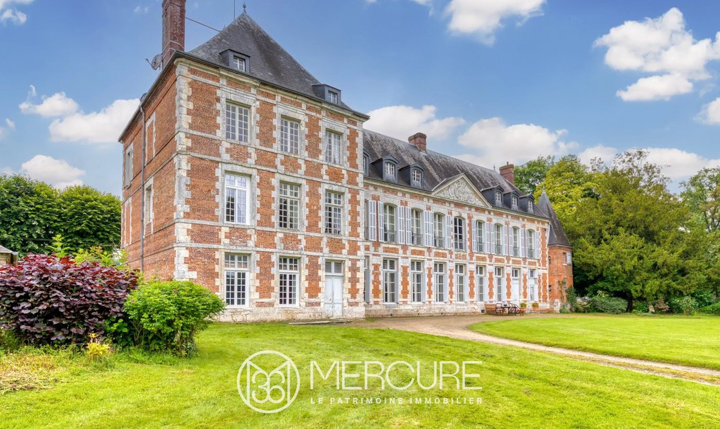 Normandy, Seine Maritime 16th, 17th And 18th Century Chateau