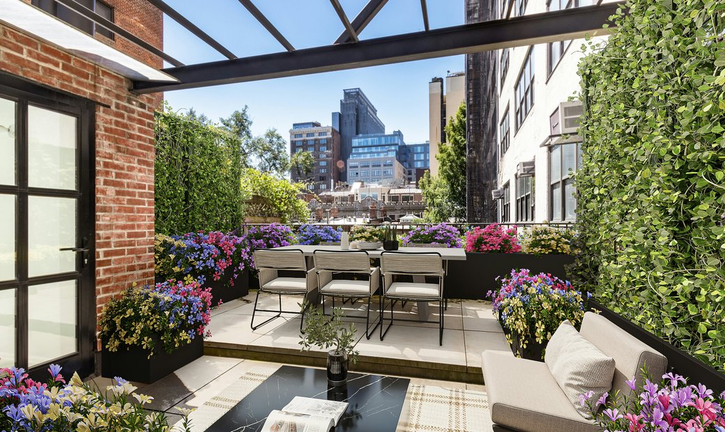 Penthouse Suite Rentals With Outdoor Kitchen Reference: Spectacular Penthouse Upper Duplex Rental In New York New York
