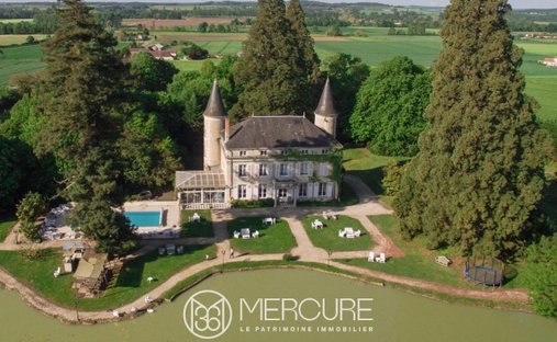 Castle for Sale in La Roche-Posay, Nouvelle-Aquitaine, France