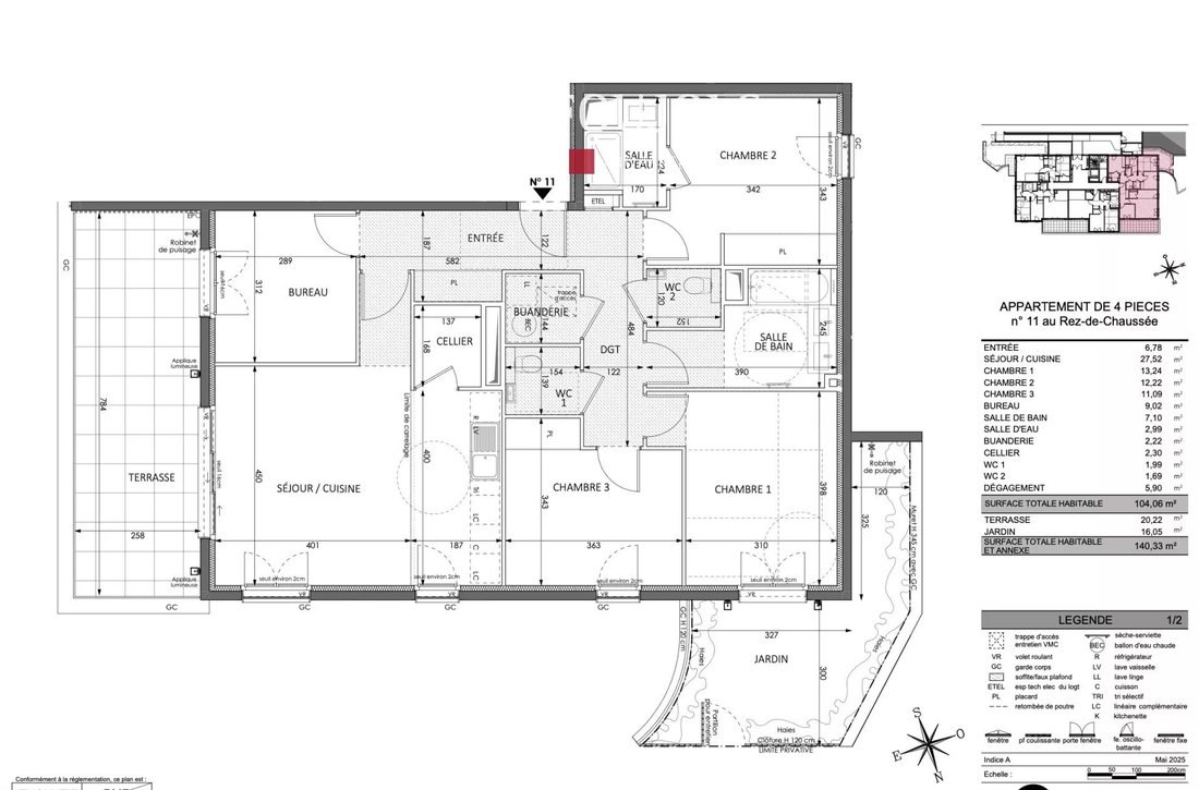 Apartment in La Turbie, Provence-Alpes-Côte d'Azur, France 4 - 16065013