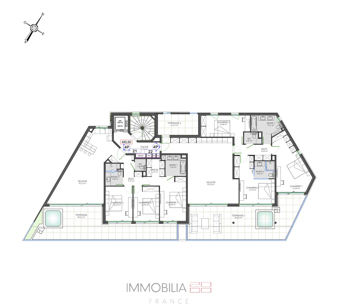 Apartment in La Turbie, Provence-Alpes-Côte d'Azur, France 4 - 16069283