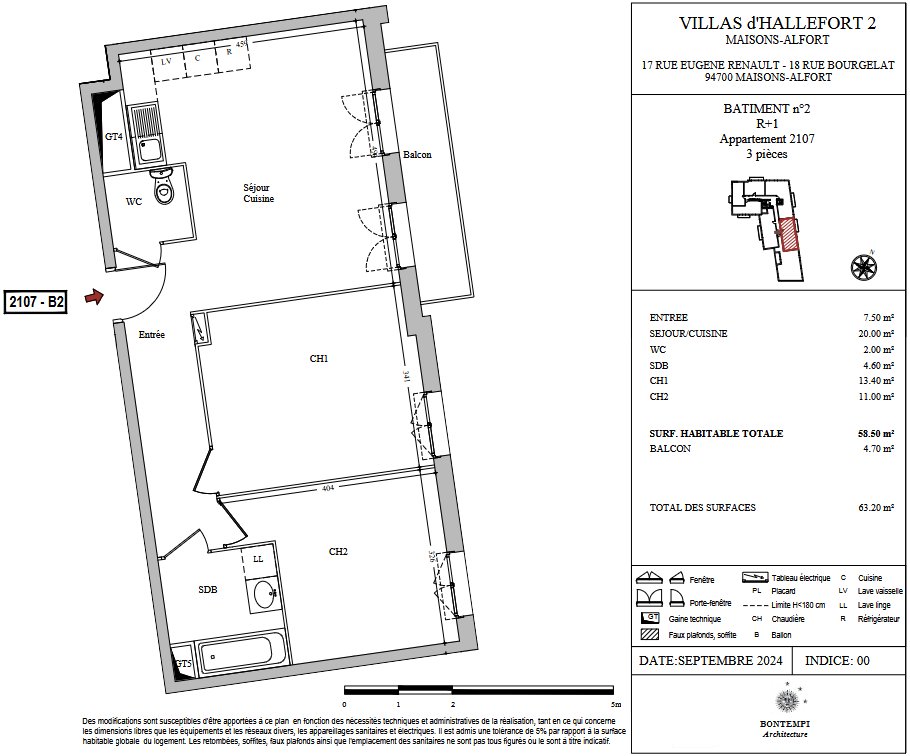 Apartment in Le Centre, Maisons-Alfort, France 4 - 16079040