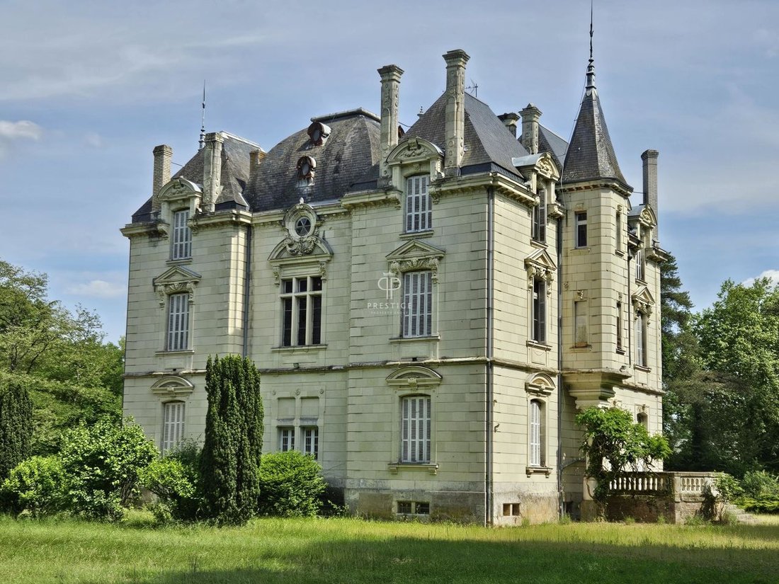 Whispers of Anjou: A 19th-Century Chateau’s Timeless Grace in 25 Acres of Enchantment