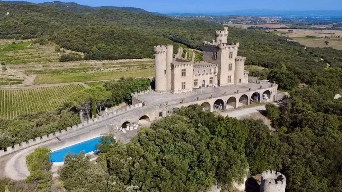 A Crown of Stone & Sky: 1899 Château Over Five Departments’ Dreamscape