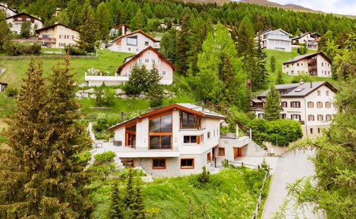 House in La Punt-Chamues-ch, Grisons, Switzerland 1