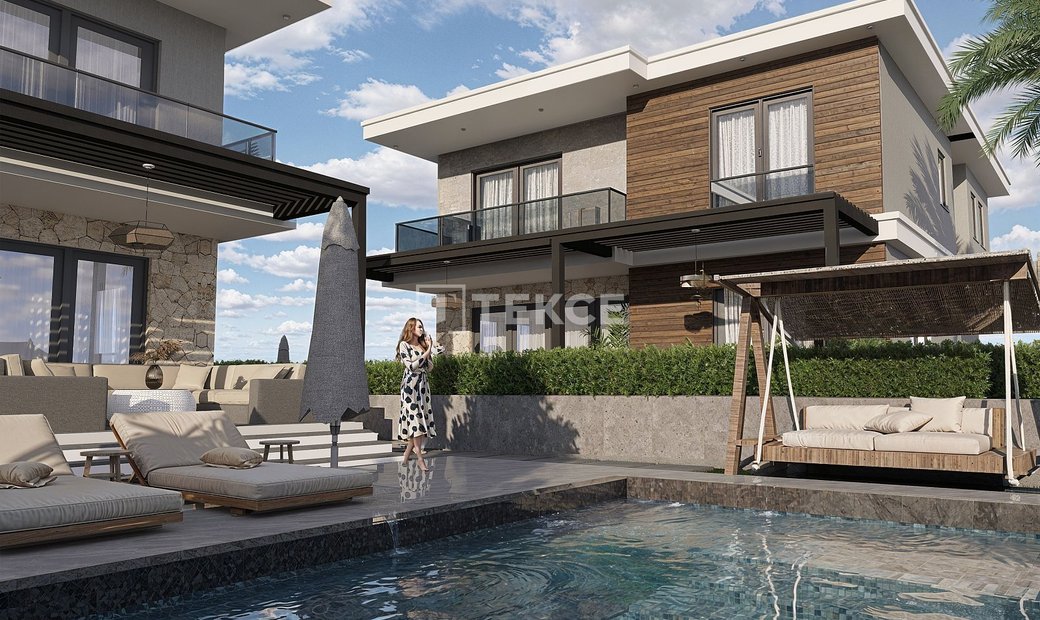 Luxury Villas With Pool In A Complex In Muğla Fethiye In Fethiye ...