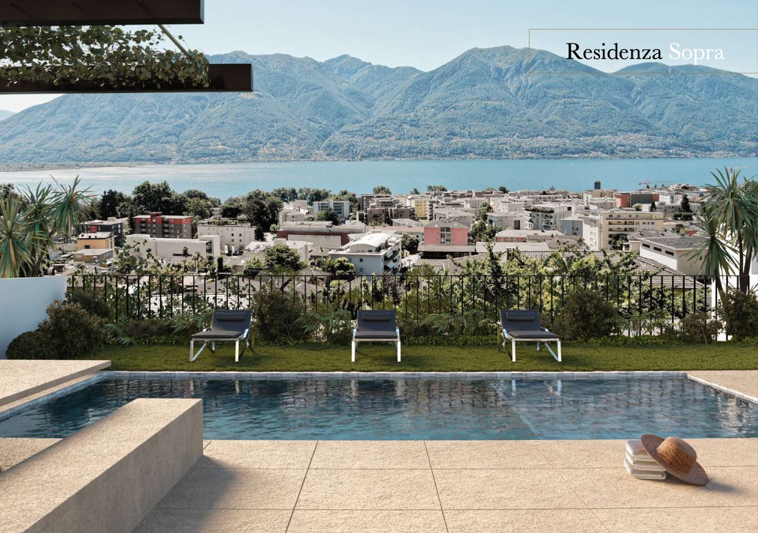 Penthouse in Minusio, Tessin, Schweiz 1 - 13801030