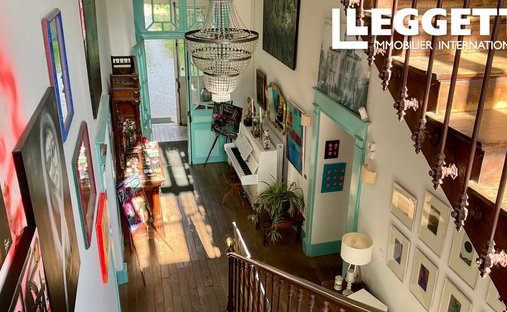 A 19th Century Manor House And Outbuildings, In Almost 3 Hectares Of Grounds, On The Edge Of