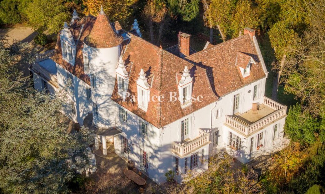 An Urban Chateau Dating Back To 1930 With An Outhouse, A Swimming Pool And Tree Dotted Grounds