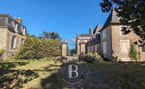 Castillo en Auray, Bretaña, Francia 1