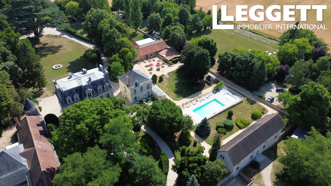 Whispers of the Loire: A Timeless Château in Sun-Dappled Seclusion