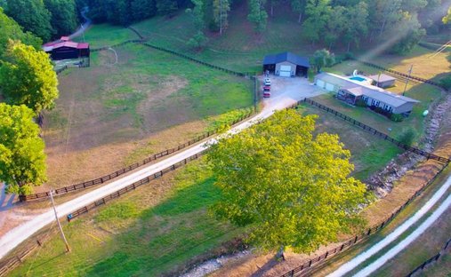 Corps de ferme à Garrison, Kentucky, États-Unis 1