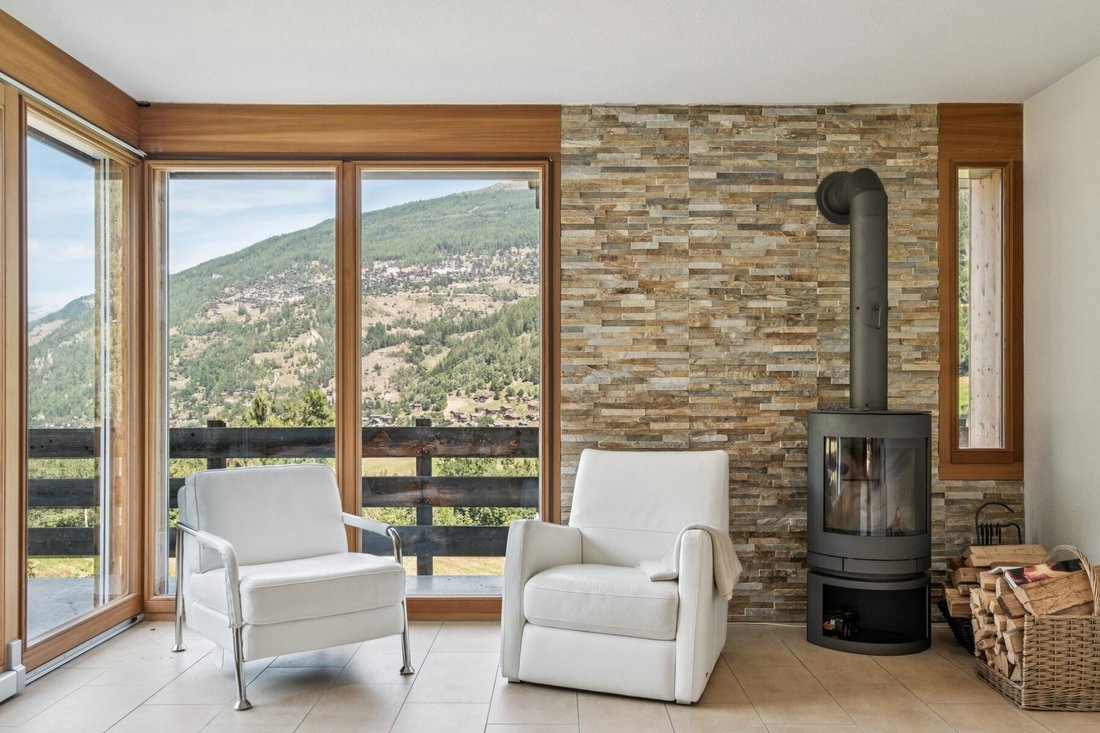 Cosy, Modern Duplex Apartment 5 Minutes From Grimentz