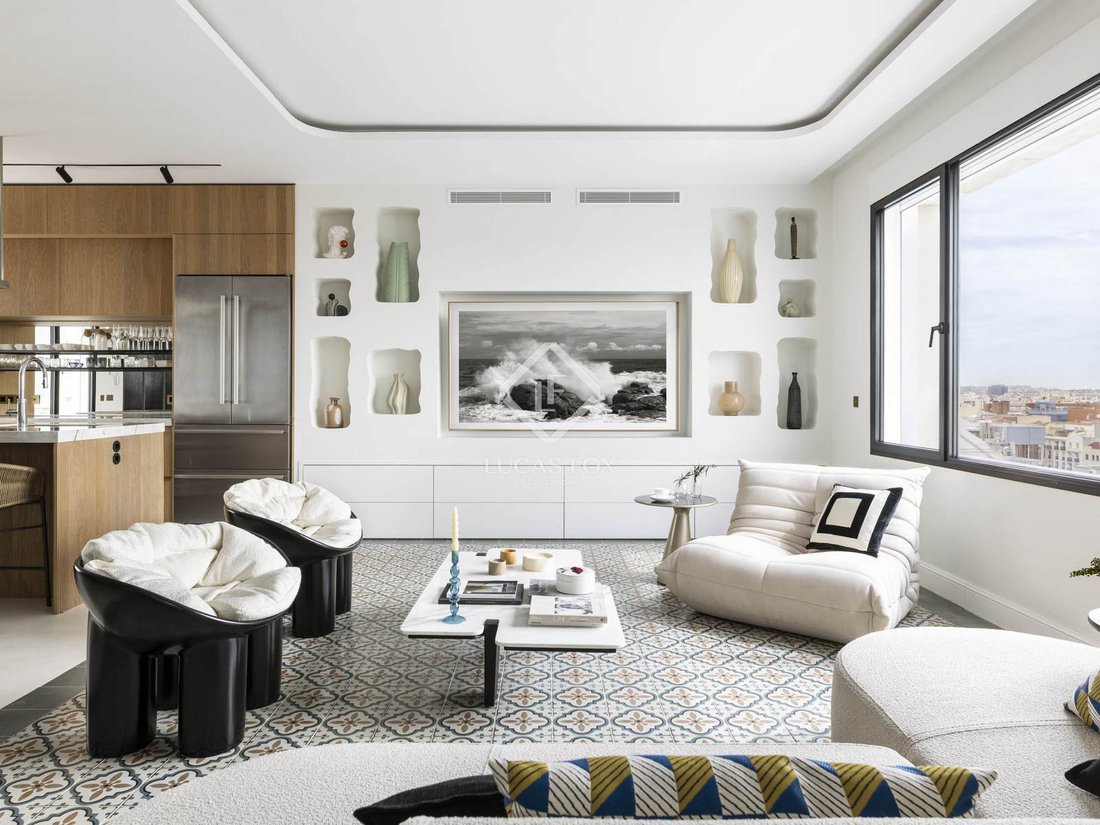 Madrid Scandinavian Penthouse Interior Design