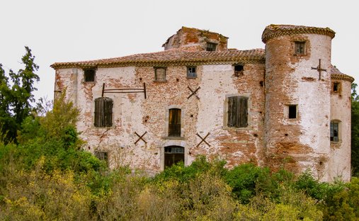 Castle in Petite Ville, Limoux, France 1