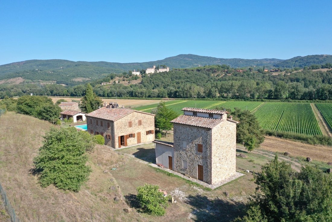 Villa in Montecchio - San Lorenzo - Creti, Cortona, Tuscany 5 - 16118330