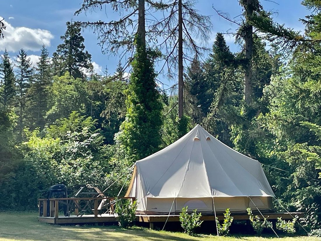 Whispers of Provence: A 21-Hectare Alpine Sanctuary with Glamping & Gourmet Grace