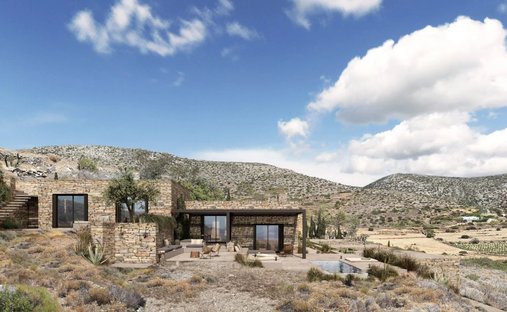 Land in Paros, Aegean, Greece 1