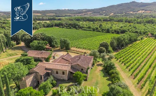 Villa à Montalcino, Toscane, Italie 1