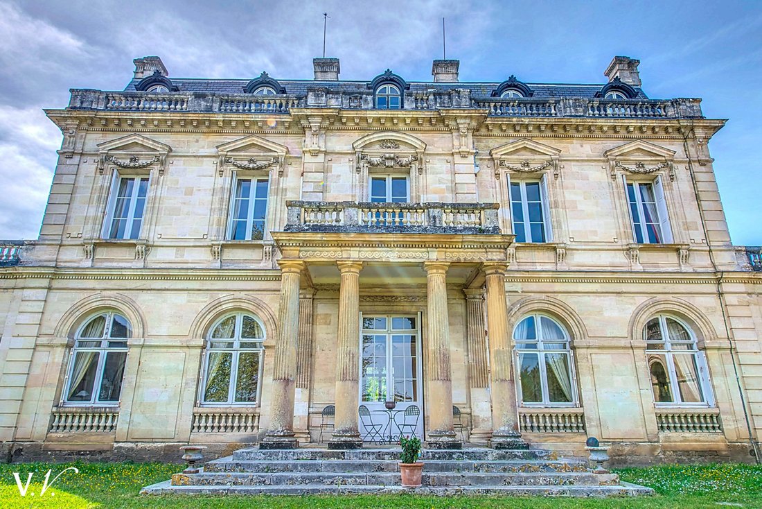 Bordeaux’s Timeless Chateau: A 19th-Century Symphony in Stone & Light