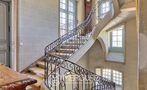 20 Minutes From The Sea : 19th C. Neogothic Style Chateau In Normandy