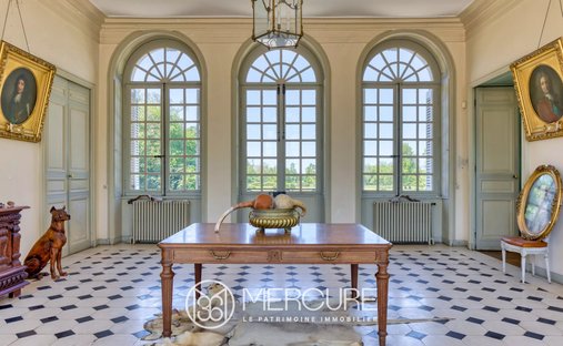 20 Minutes From The Sea : 19th C. Neogothic Style Chateau In Normandy