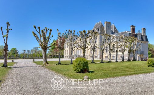 20 Minutes From The Sea : 19th C. Neogothic Style Chateau In Normandy